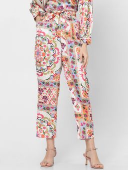 VERO MODA - Multi-Color High Rise Printed Pant (Set of 2)