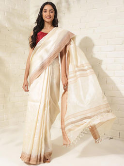 Fabindia - Natural Silk Blend Sari