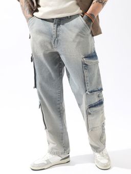 High Star - Men Blue Straight Jeans