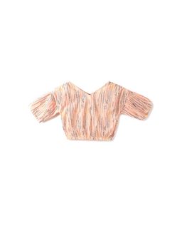 United Colors of Benetton - Girls Printed V-Neck Top