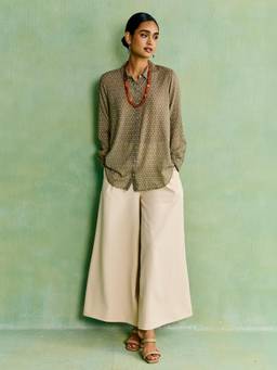 Aarke Ritu Kumar - Olive Liberty Shirt