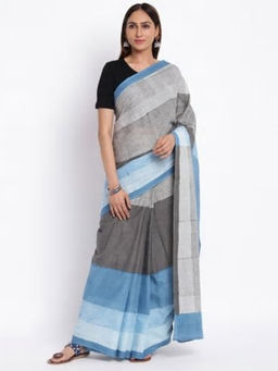 Fabindia - Cotton Printed Stitched Sari
