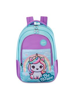 Skybags - Quick Access Zipper Front Pocket Pixie Blue 36L School Backpack