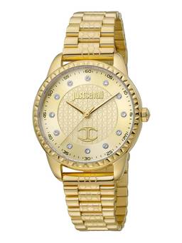 Just Cavalli - Golden Round Dial Watch