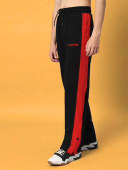 WEARDUDS - Black Flurry Contrast Trackpant
