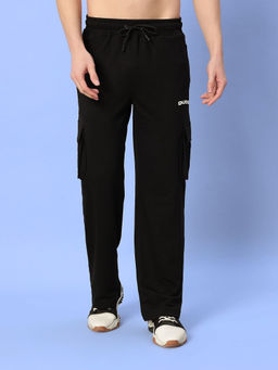 WEARDUDS - Black Jess 5 Pocket Relaxed Fit Trackpant