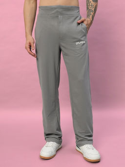 WEARDUDS - Grey New Era Relaxed Fit Trackpant