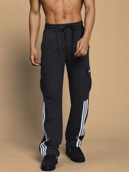 WEARDUDS - Grey Redroit 5 Pocket Relaxed Fit Trackpant