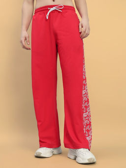 WEARDUDS - Red Waltz Relaxed Fit Trackpant