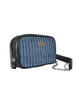 Avake - Women Teal Straw Sling Bag