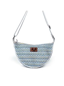 Avake - Women Blue Straw Sling Bag