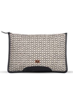 Avake - Unisex Black Straw Laptop Sleeve