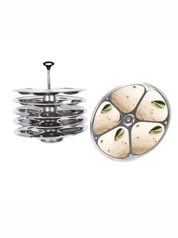 USHA SHRIRAM - SS Triangle Idli Maker 6 Plates