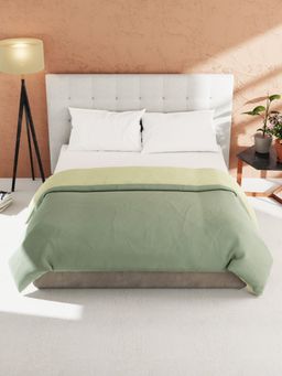 KOPA - Reversible Double Bed Comforter (Cottslove) Olive/Sage (Queen)