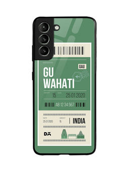 DailyObjects - Guwahati City Tag Glass Case Cover For Samsung Galaxy S21 6.2"