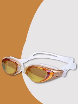 Little Surprise Box - Kids Copper Metallic Anti Fog UV Protection Leakproof Design Swim Goggles