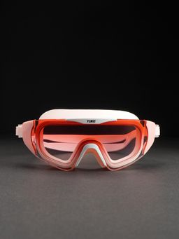 Little Surprise Box - Pink Coral Full Glass Panel Styled Anti Fog UV Protection Leakproof Swim Goggles