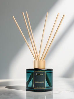 LLUM - Bergamot Essential Oil Reed Diffuser Set - 100ml