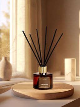 LLUM - Plum Patchouli Reed Diffuser Set - 100ml