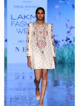 Payal Singhal - Adalia Off White Dress