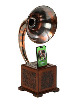 Decor Antique - Vintage Royal Gramophone Speaker Vintage Copper