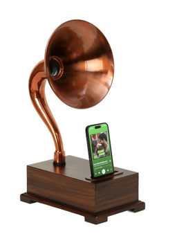 Decor Antique - Vintage Royal Gramophone Speaker Shine Copper