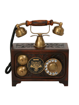 Decor Antique - Vintage Decorative Maharaja Rotary Telephone Fully Functional