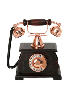 Decor Antique - Vintage Retro Telephone Royal Model Brown Copper Finish