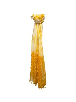 KAHVA - Yellow Bandhani and Leheriya Dupatta