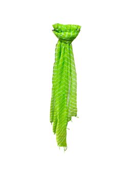 KAHVA - Green Leheriya Dupatta
