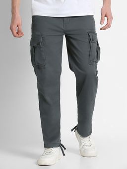 American Eagle - Men Basic Grey Flex Lived-In Cargo Pant