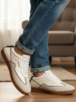 The White Pole - Women White Casual Sneaker