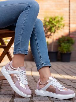 The White Pole - Women Pink Casual Sneaker