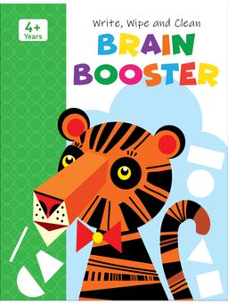 Pegasus - Brain Booster Write, Wipe and Clean Book