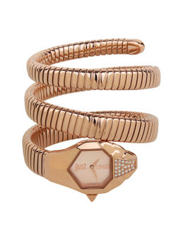 Just Cavalli - Glam Snake Analog Luxury Watch for Women-JC1L022M0035