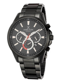 Daniel Klein - Analog Black Dial Men's Watch-DK.1.12423-5