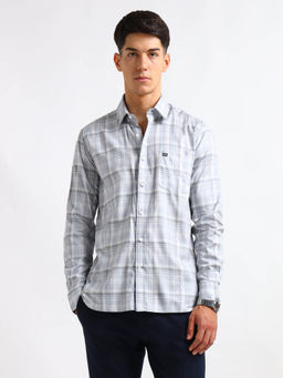 Arrow Sports - Men Grey Checks Shirt