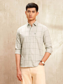 U.S. Polo Assn. Denim Co. - Men Grey Checks Shirt