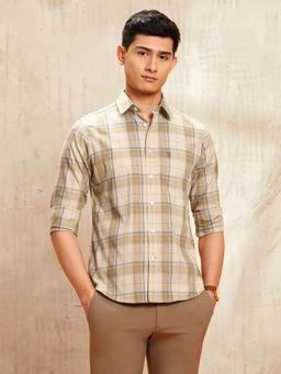 U.S. POLO ASSN. - Men Brown Checks Shirt