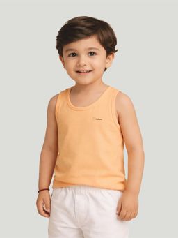 Kidbea - Peach Bamboo Solid Vest