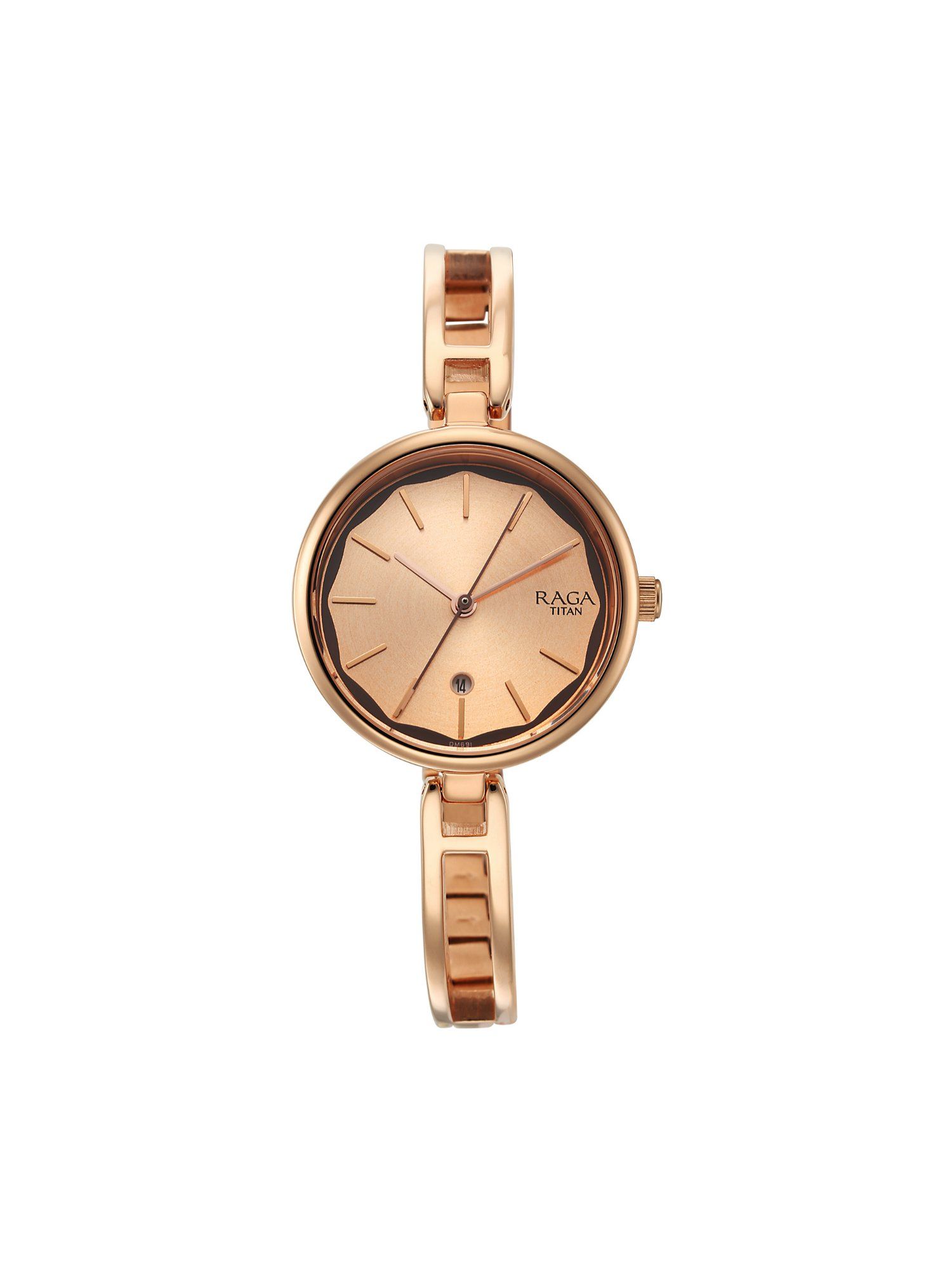 Buy Titan Raga Viva 6 2683WM01 Rose Gold Dial Multifunction Analog watch for Women Online