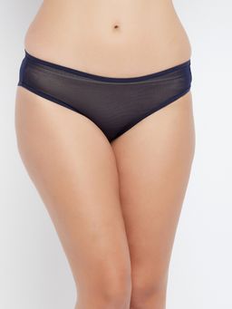 Clovia - Low Waist Bikini Panty In Navy