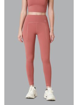 Van Heusen Woman Lingerie and Athleisure - Van Heusen Proactive Elite Women Moisture Wicking & High Stretch Leggings - Seek Rose