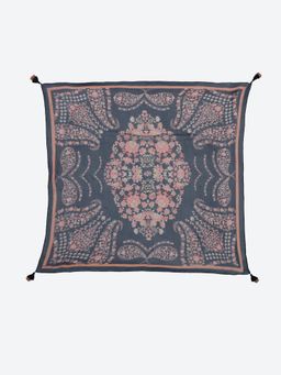 Label Ritu Kumar - Blue Rio Printed Scarf