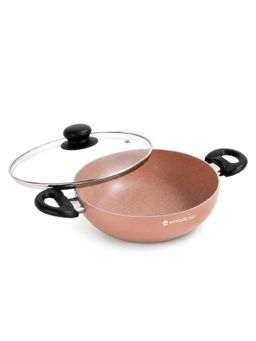 Wonderchef - Vitalife Non-Stick Kadhai & Glass Lid