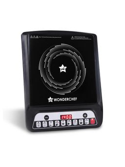 Wonderchef - Vista Induction Electric Cooktop with Crystal Glass
