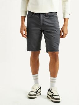Levi's - Men's Grey Solid/Plain Shorts
