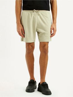 Levi's - Men's Beige Regular Fit Shorts