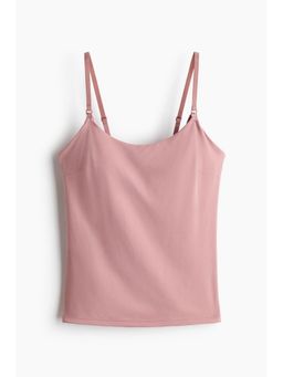 H&M - Women Pink Mama Padded-Cup Nursing Strappy Top