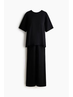 H&M - Women Black Mama Before & After 2-Piece Set